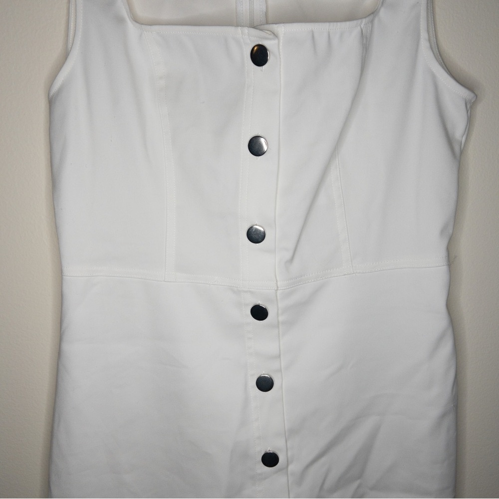 Superdown Square Neck Button Front Sleeveless Min… - image 3